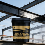 Indoor expansion steel structure fireproof coating